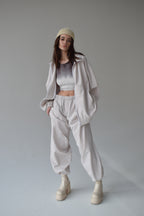 Swaggy Jacket - Milky