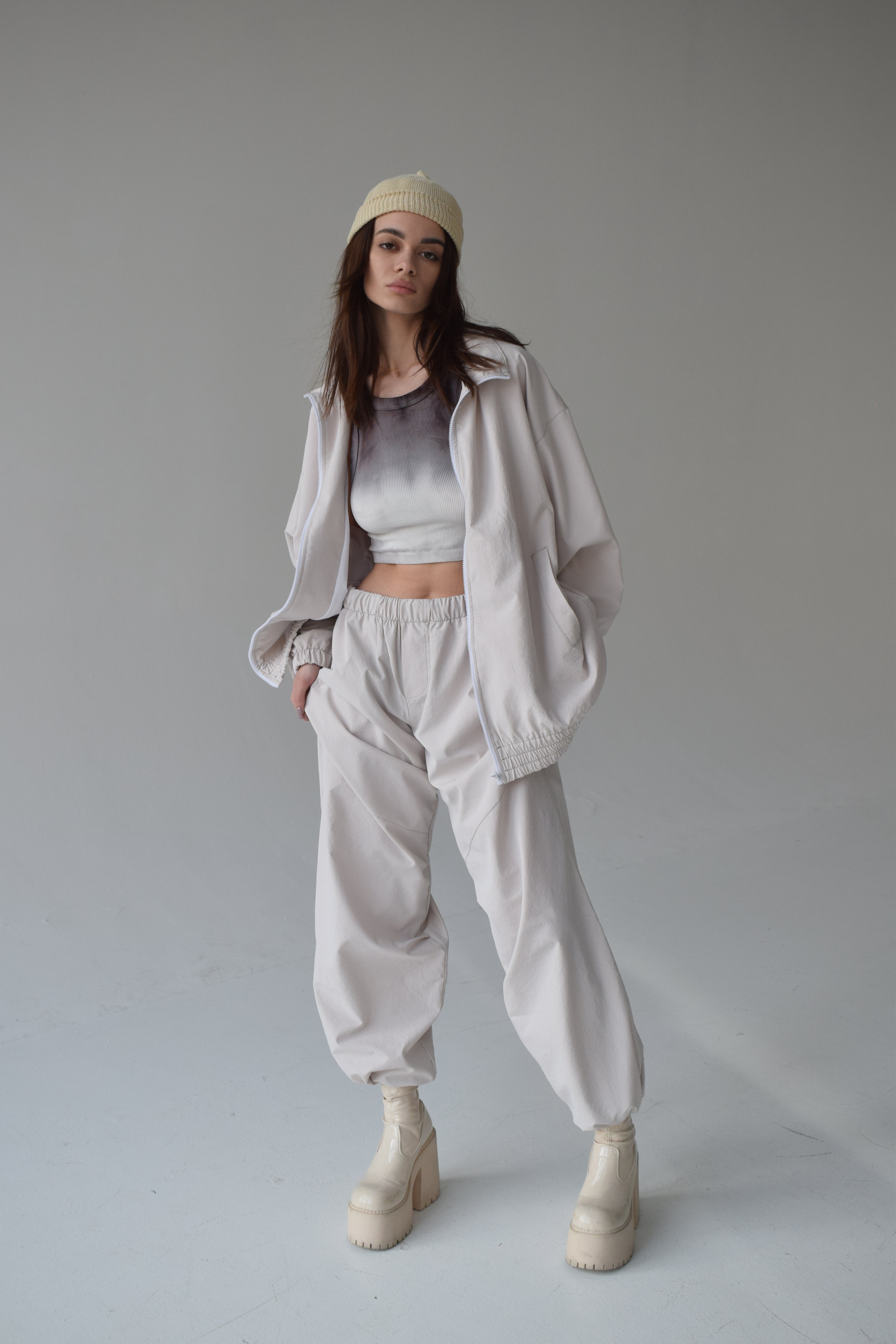 Swaggy Jacket - Milky