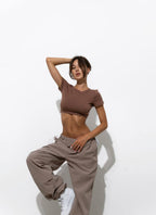 Swaggy Pants - Grey-Beige