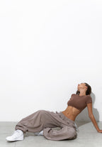 Swaggy Pants - Grey-Beige