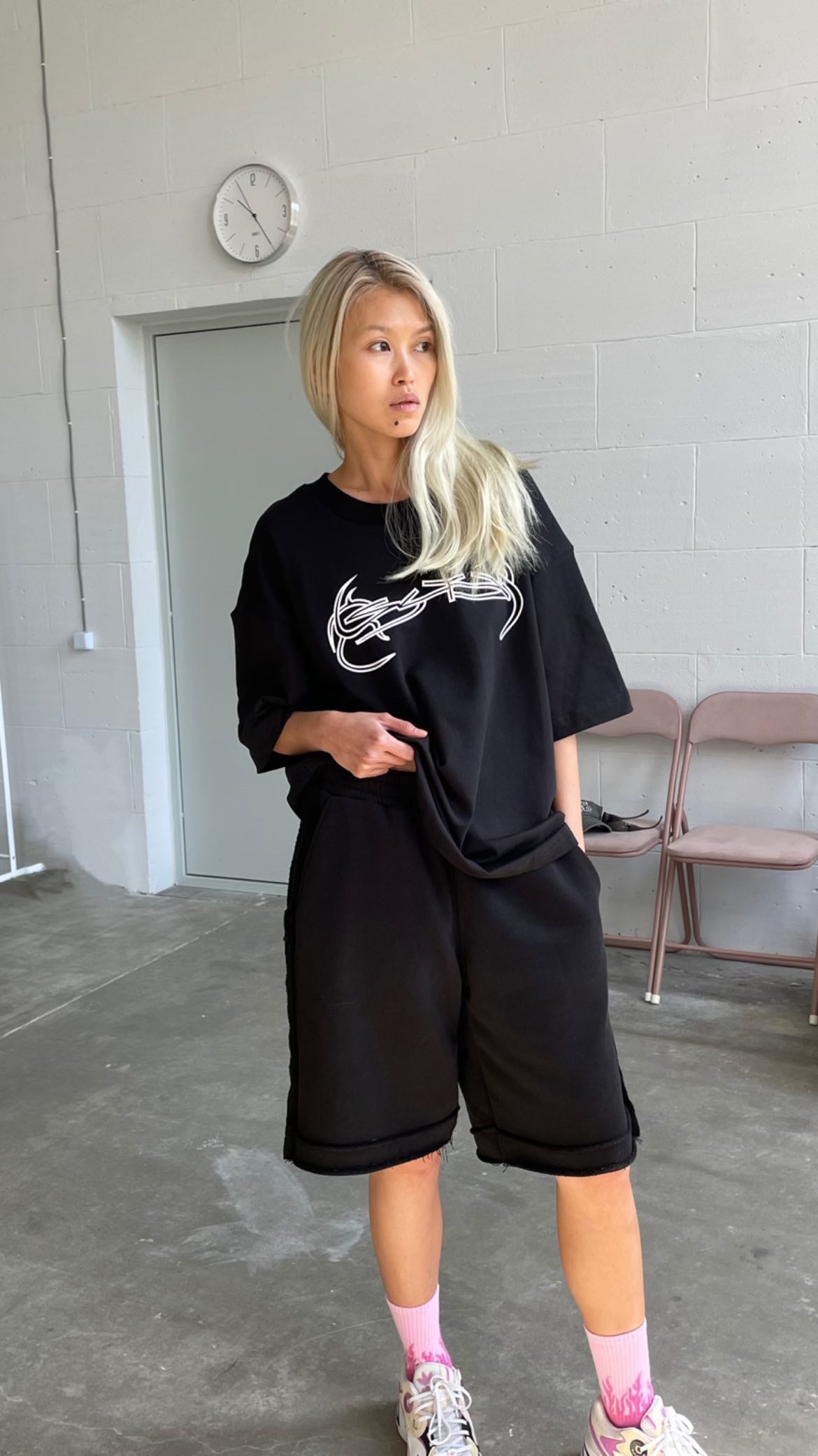 T-SHIRT GRAFF - Black