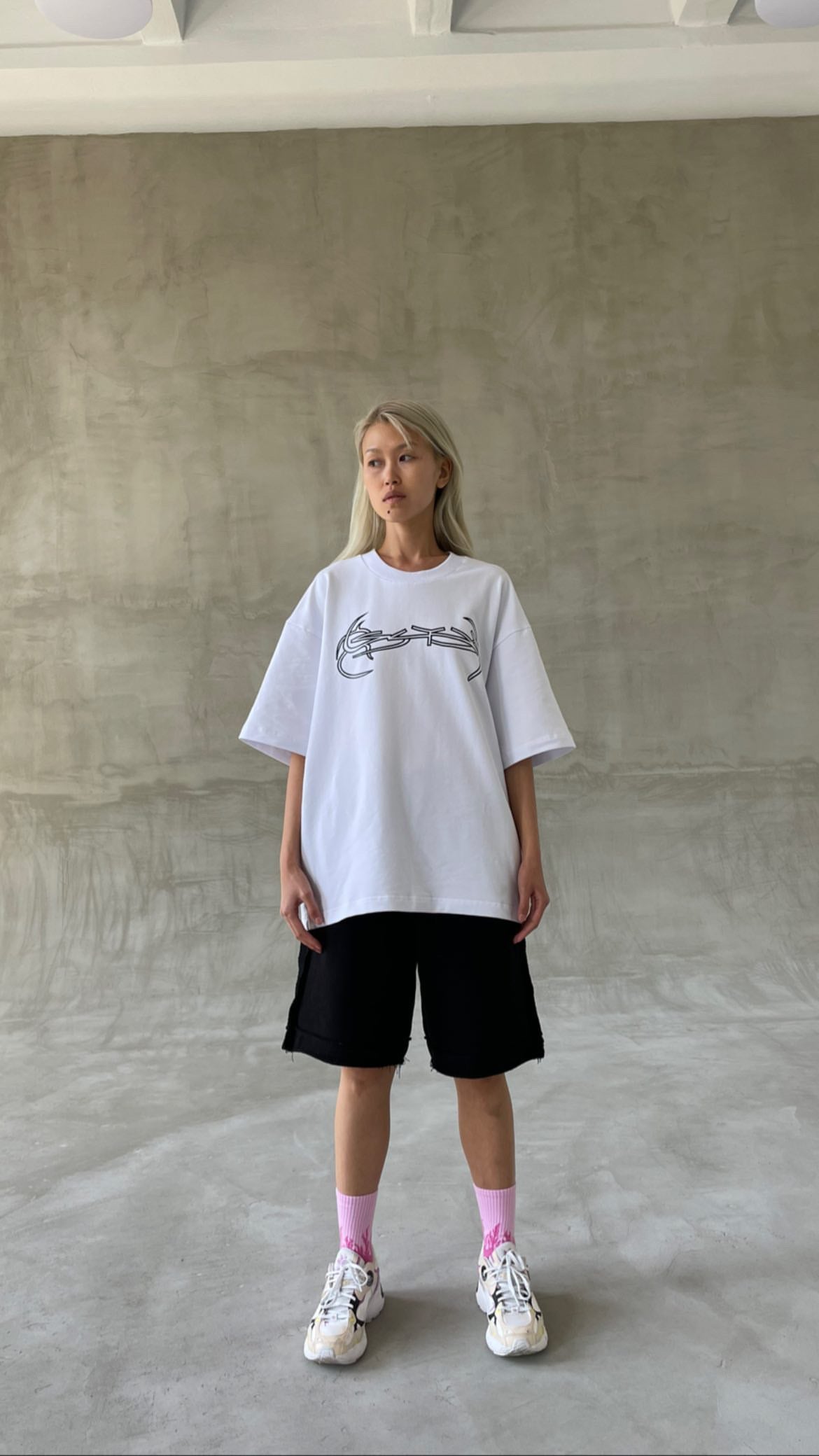 T-SHIRT GRAFF - White