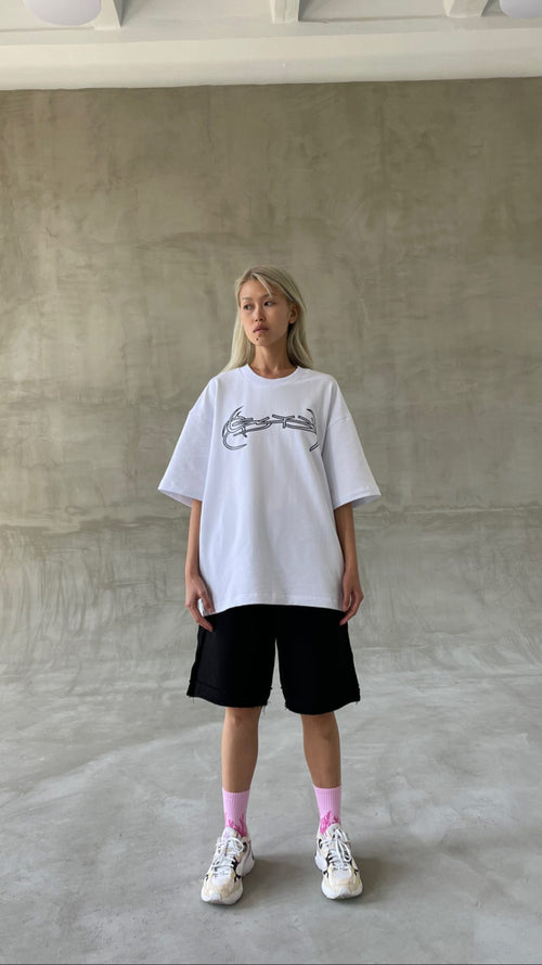 T-SHIRT GRAFF - White