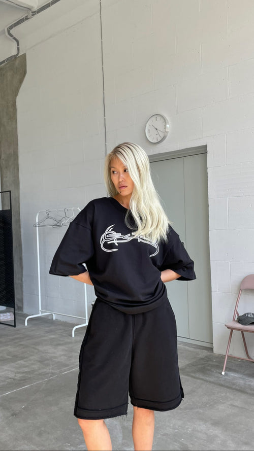 T-SHIRT GRAFF - Black