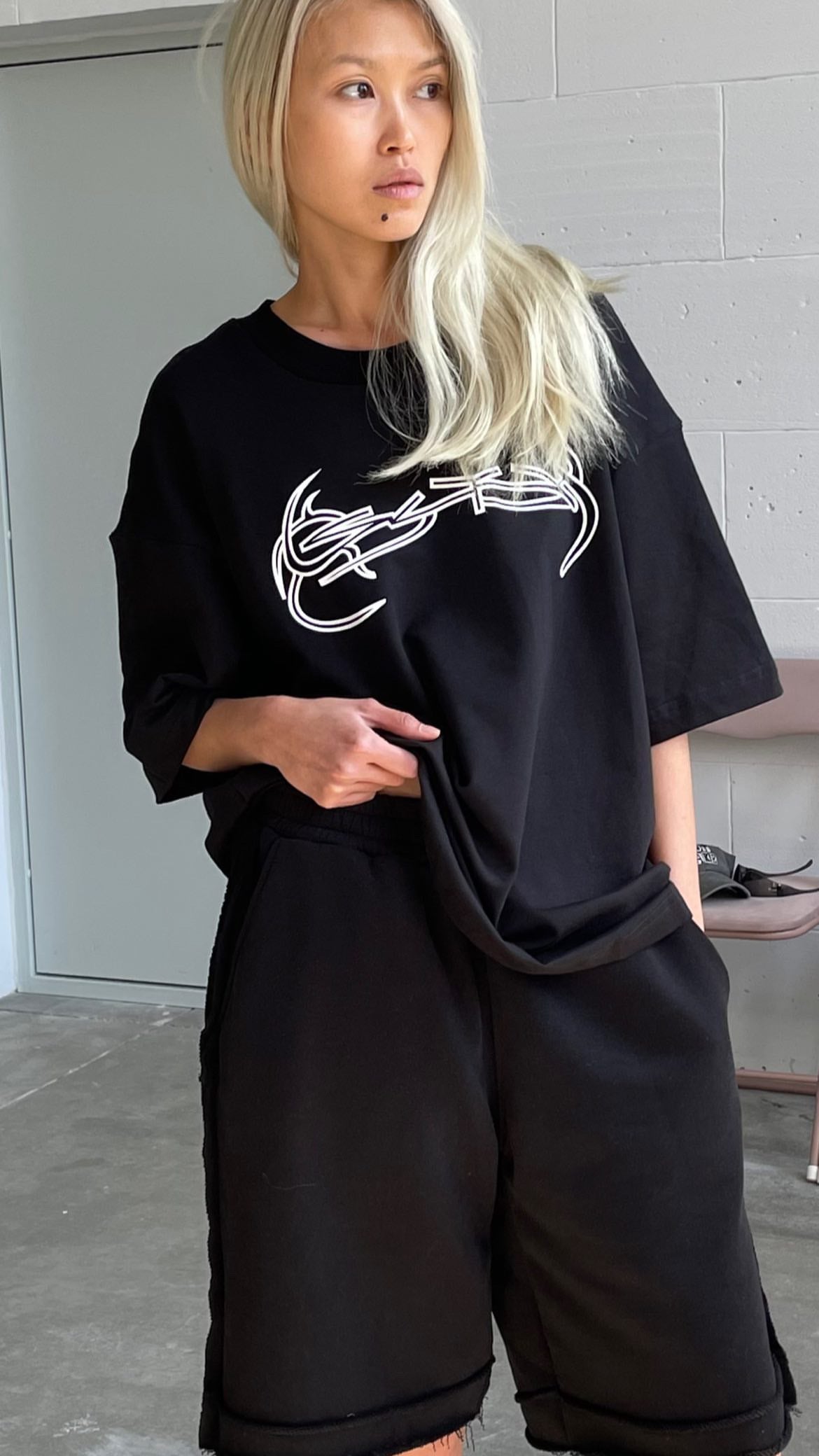 T-SHIRT GRAFF - Black