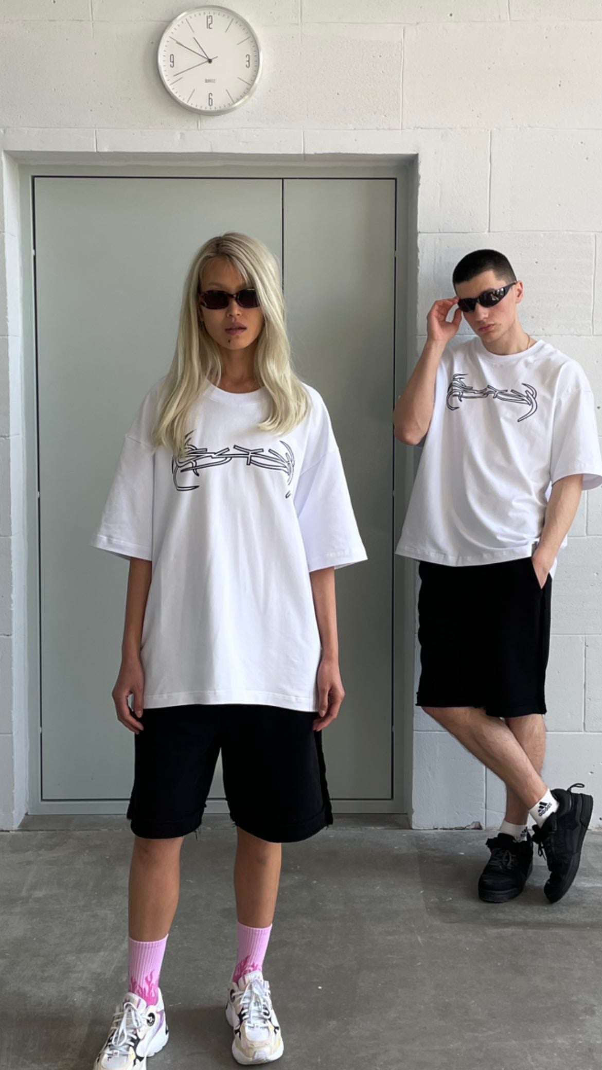 T-SHIRT GRAFF - White