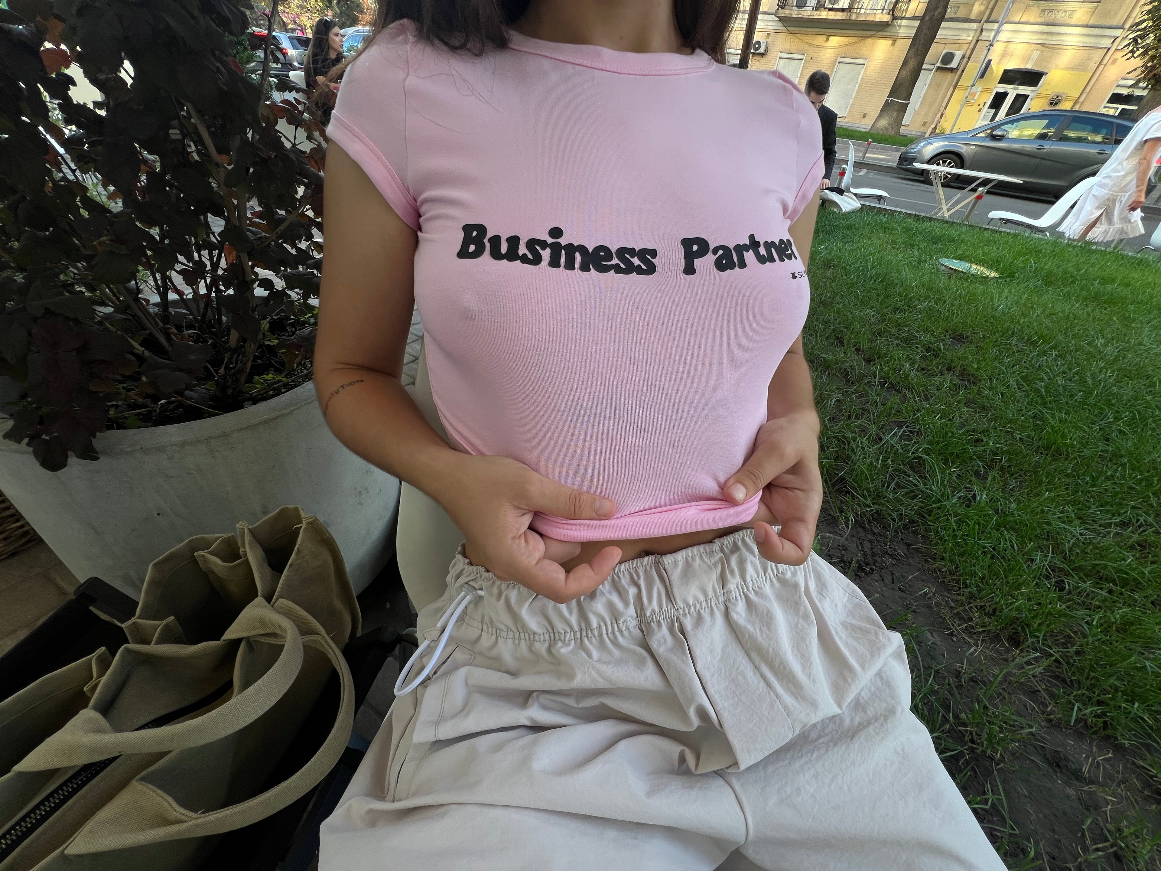 Tee Buisness Partner - Pink